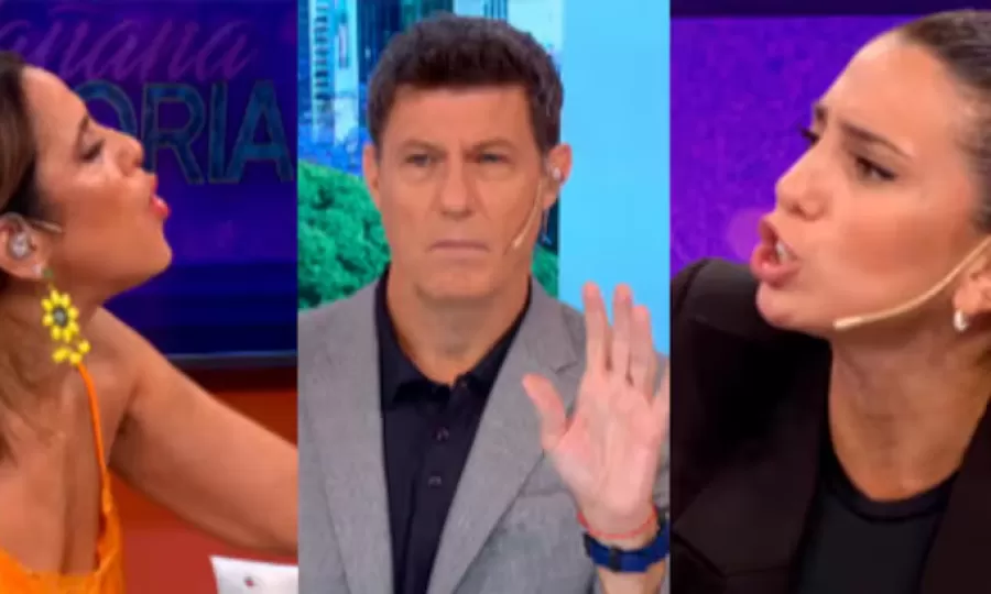 Fernanda Callej&oacute;n y Cinthia Fern&aacute;ndez casi se van a las manos en vivo y Seeber tuvo que frenarlas