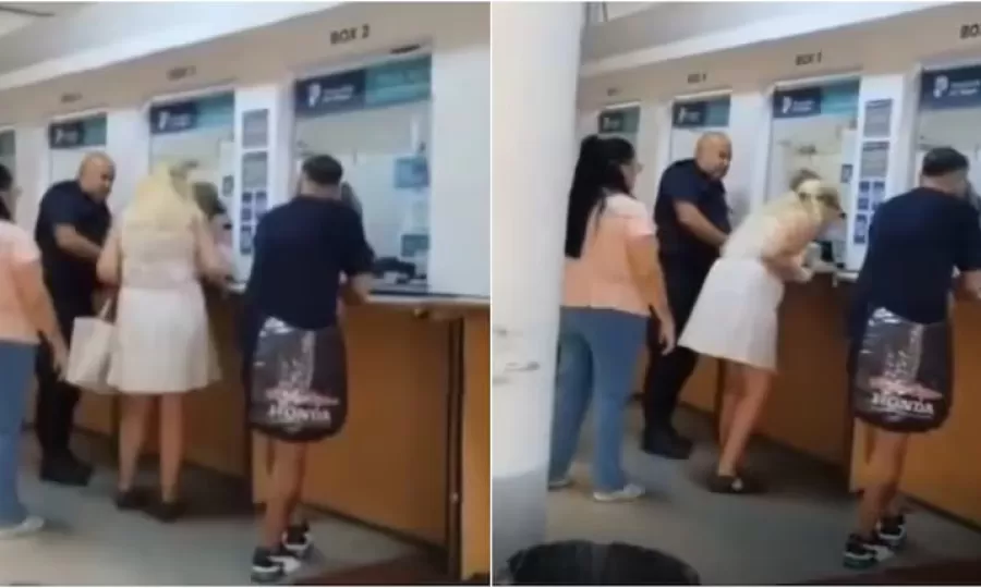 Una mujer fue a pagar una boleta, increp&oacute; a los empleados y tuvo que intervenir la polic&iacute;a