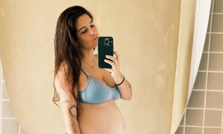 Juana Repetto mostró cómo avanza su embarazo con fotos al natural