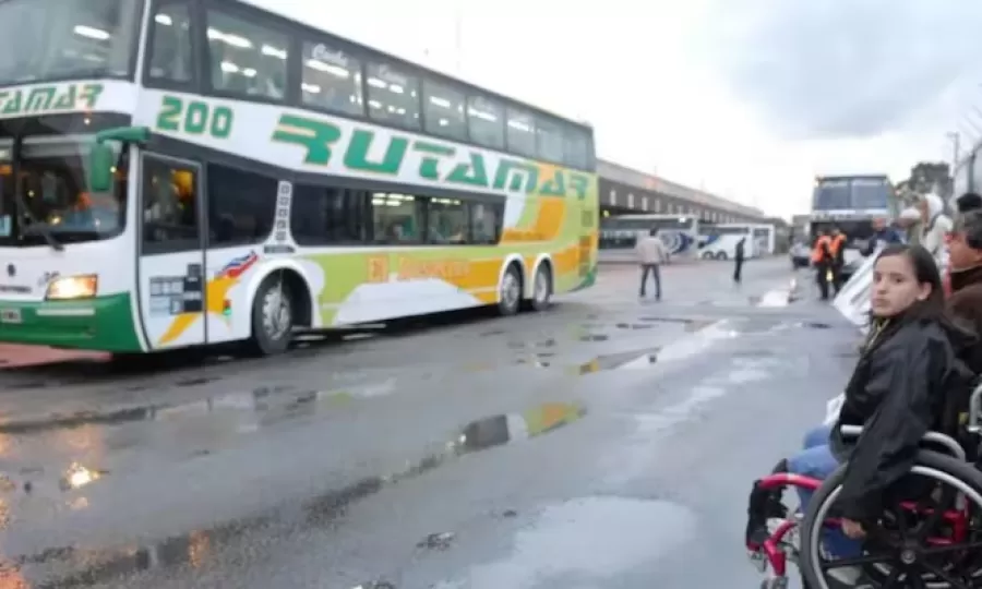 El Gobierno elimin&oacute; las compensaciones a empresas de micros de larga distancia por pasajes gratuitos a personas con discapacidad