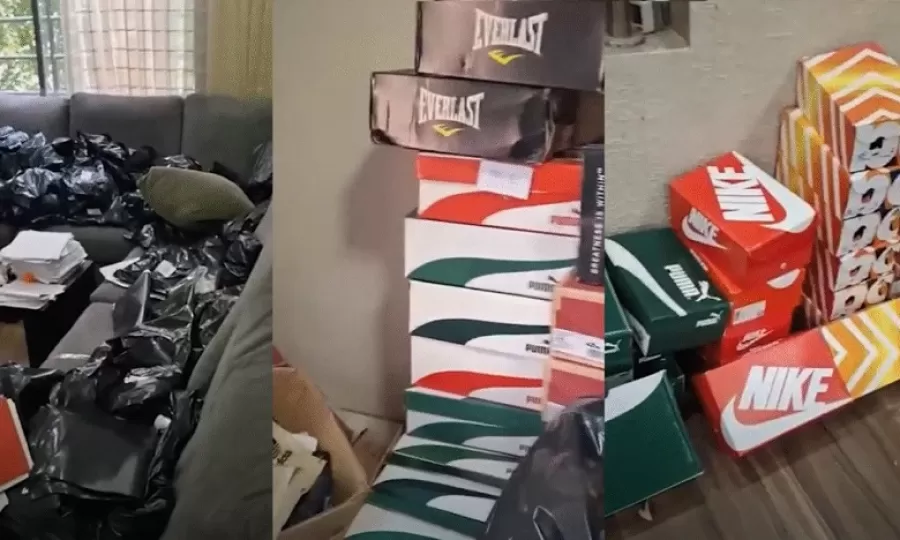 Detenidos por fraude y contrabando de zapatillas falsificadas