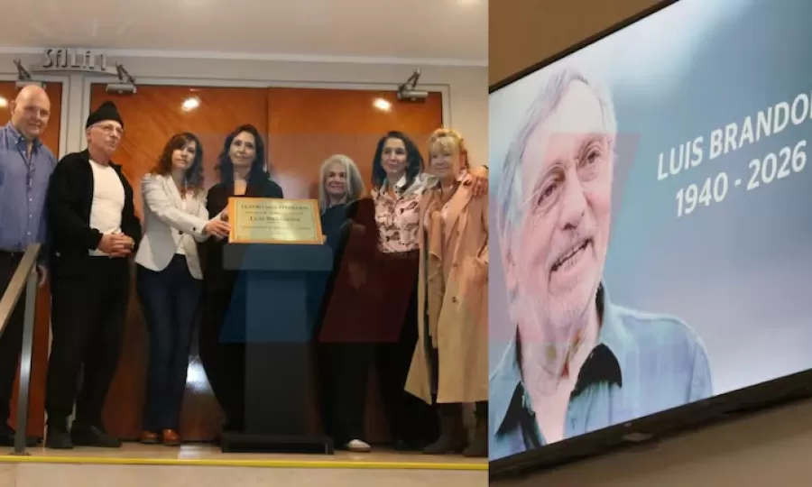 Emotivo homenaje que reuni&oacute; a actores, familiares y amigos para recordar a Luis Brandoni