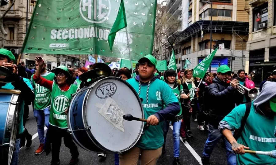 ATE marcha contra EE.UU.