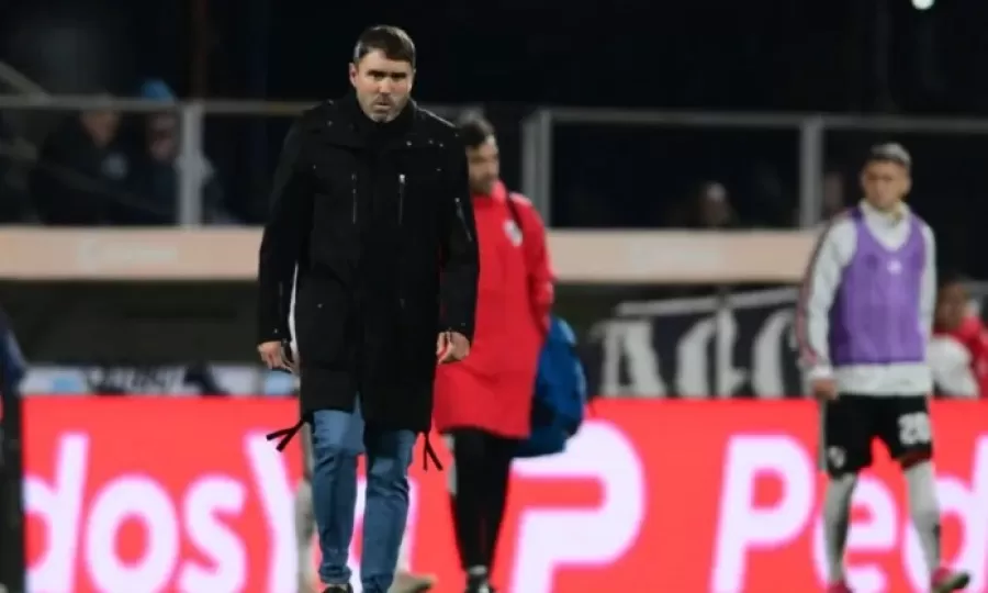 La reacci&oacute;n de Eduardo Coudet tras la derrota de River ante Gimnasia
