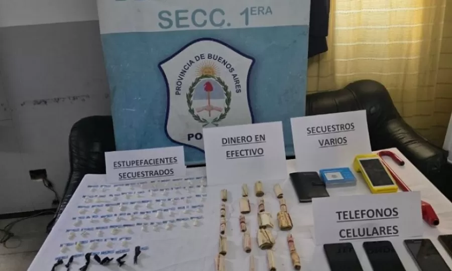 Secuestraron dosis de coca&iacute;na y detuvieron a tres personas
