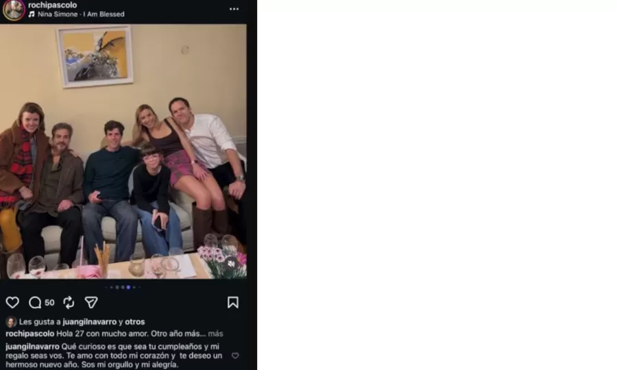 La tierna declaraci&oacute;n de amor de Juan Gil Navarro a su novia 25 a&ntilde;os menor