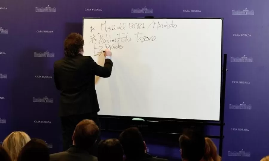Milei explic&oacute; los 6 ejes para reformar el Banco Central