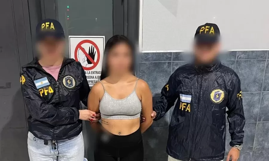 Detuvieron a "La cajera hot"