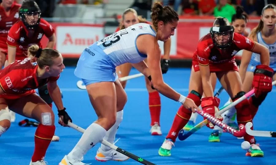 Las Leonas empataron con B&eacute;lgica y enfrentar&aacute;n a Australia el jueves por las semifinales del Mundial de hockey