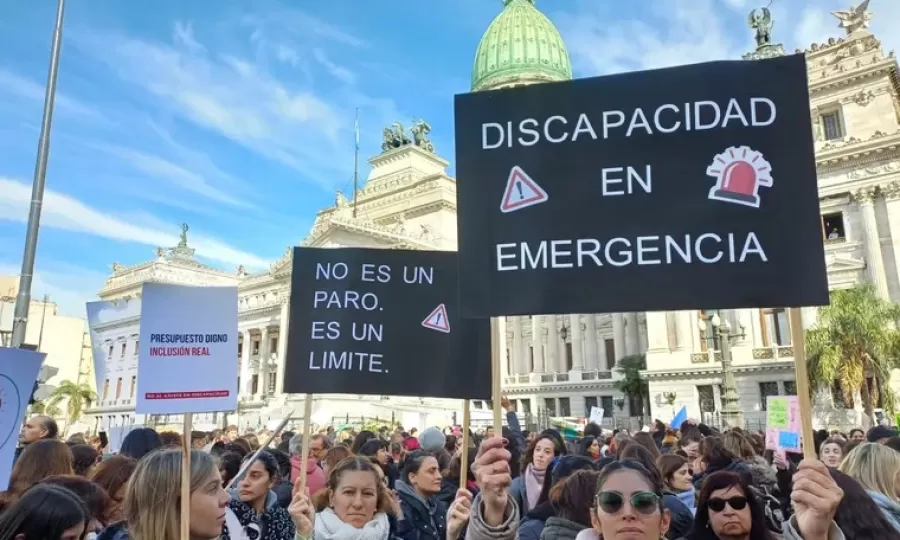 Convocan a nueva marcha para reclamar por la aplicación de la Ley de Emergencia en Discapacidad