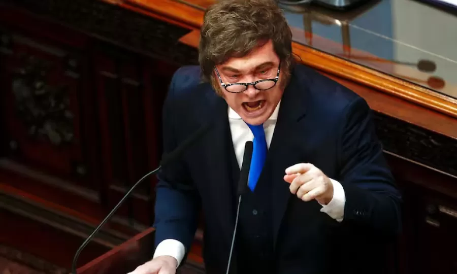 El duro an&aacute;lisis de The Economist sobre el discurso de Javier Milei en la apertura del Congreso