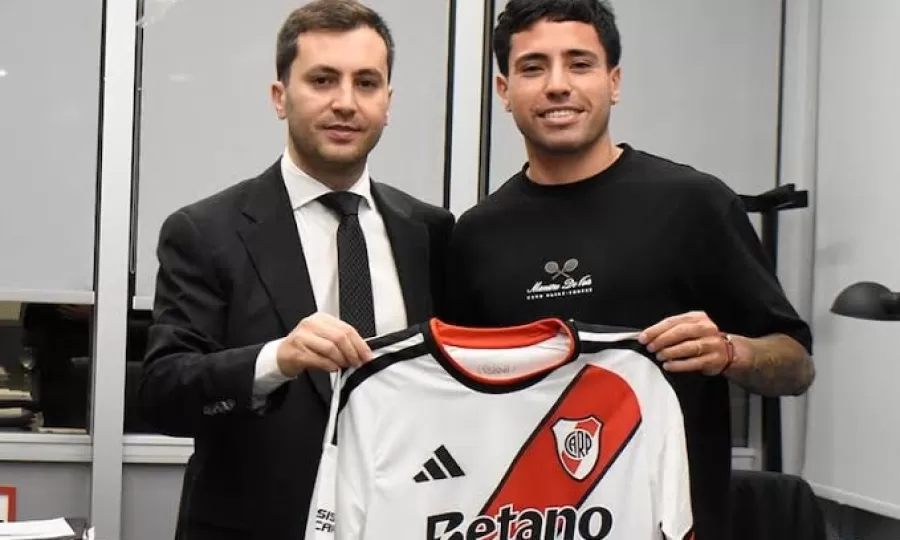 River present&oacute; a Francisco Ortega como nuevo refuerzo tras acordar el pase de Thiago Almada