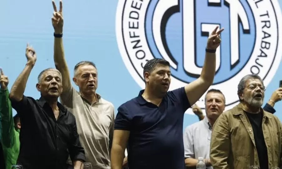 La CGT prepara un plan de lucha contra la reforma laboral de Milei