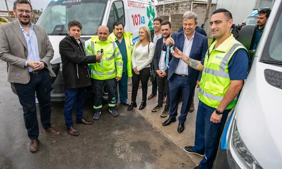 El Municipio present&oacute; una nueva flota de m&aacute;quinas, camiones y ambulancias para brindar m&aacute;s servicios a los vecinos
