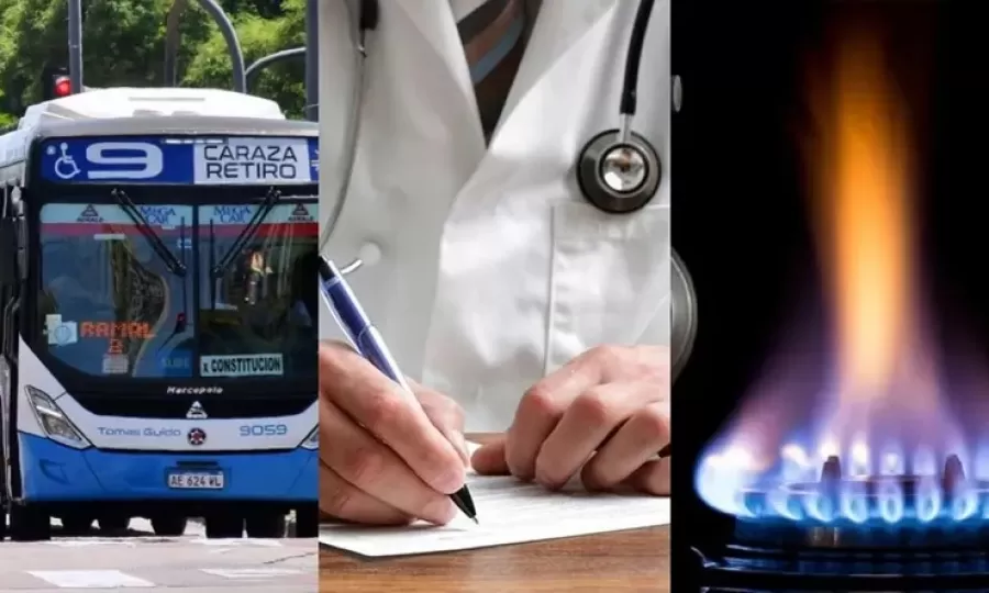 Abril: Suben prepagas, colectivos alquileres y servicios